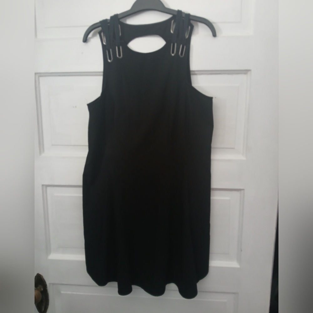 Free People Black Mini Dress